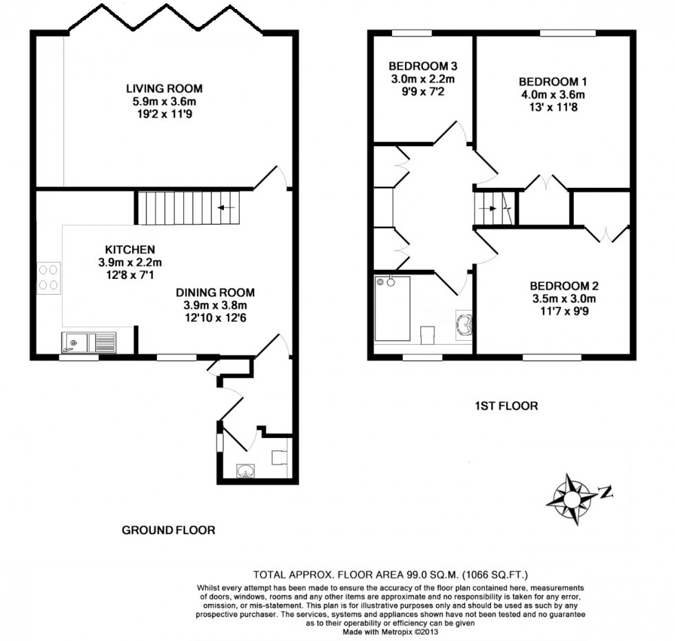 Floorplan for Windsor, Berkshire, SL4