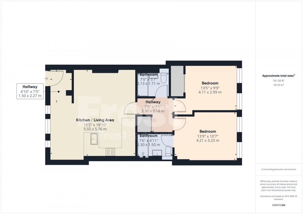 Floorplan for Windsor, Berkshire, SL4