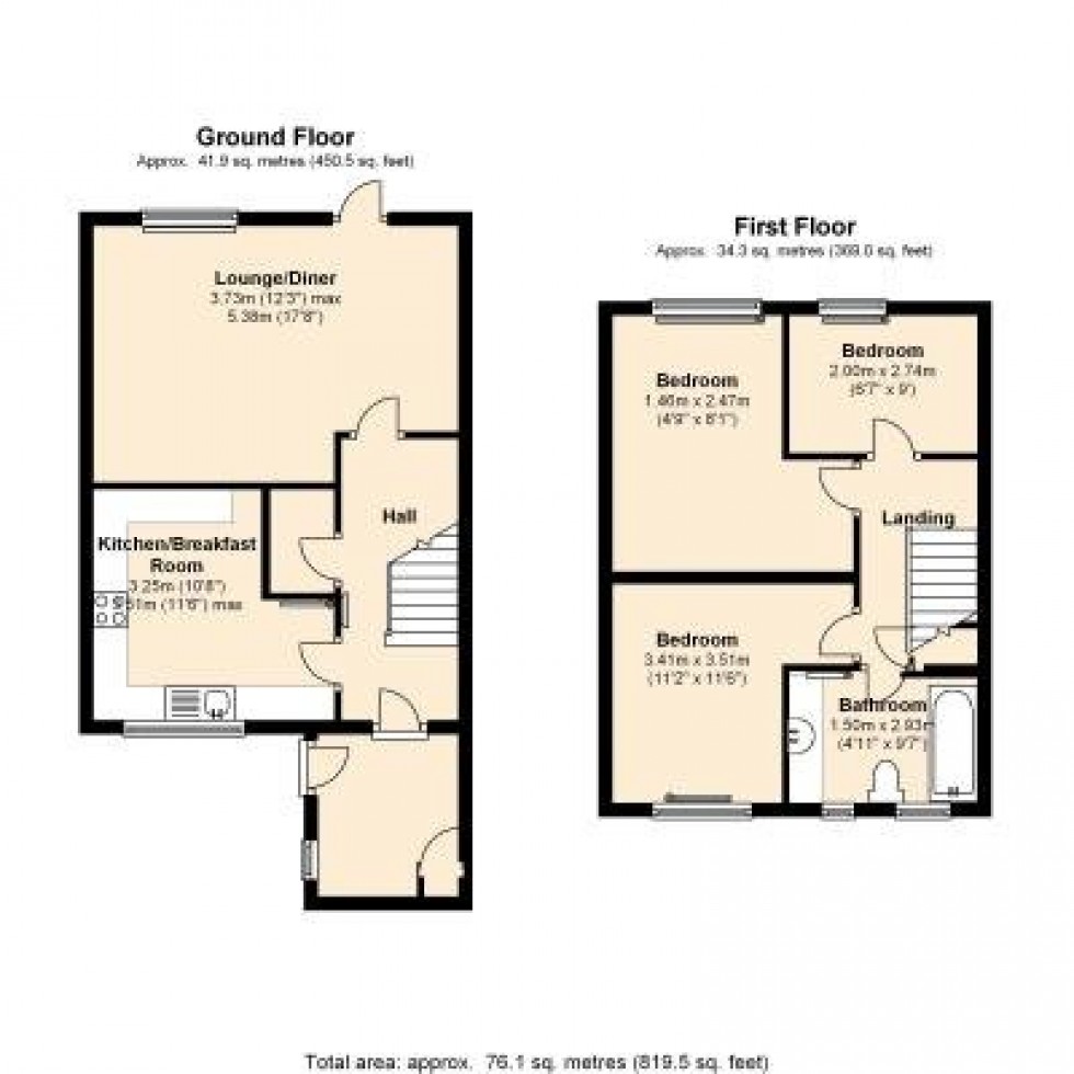 Floorplan for Datchet, Datchet, SL3
