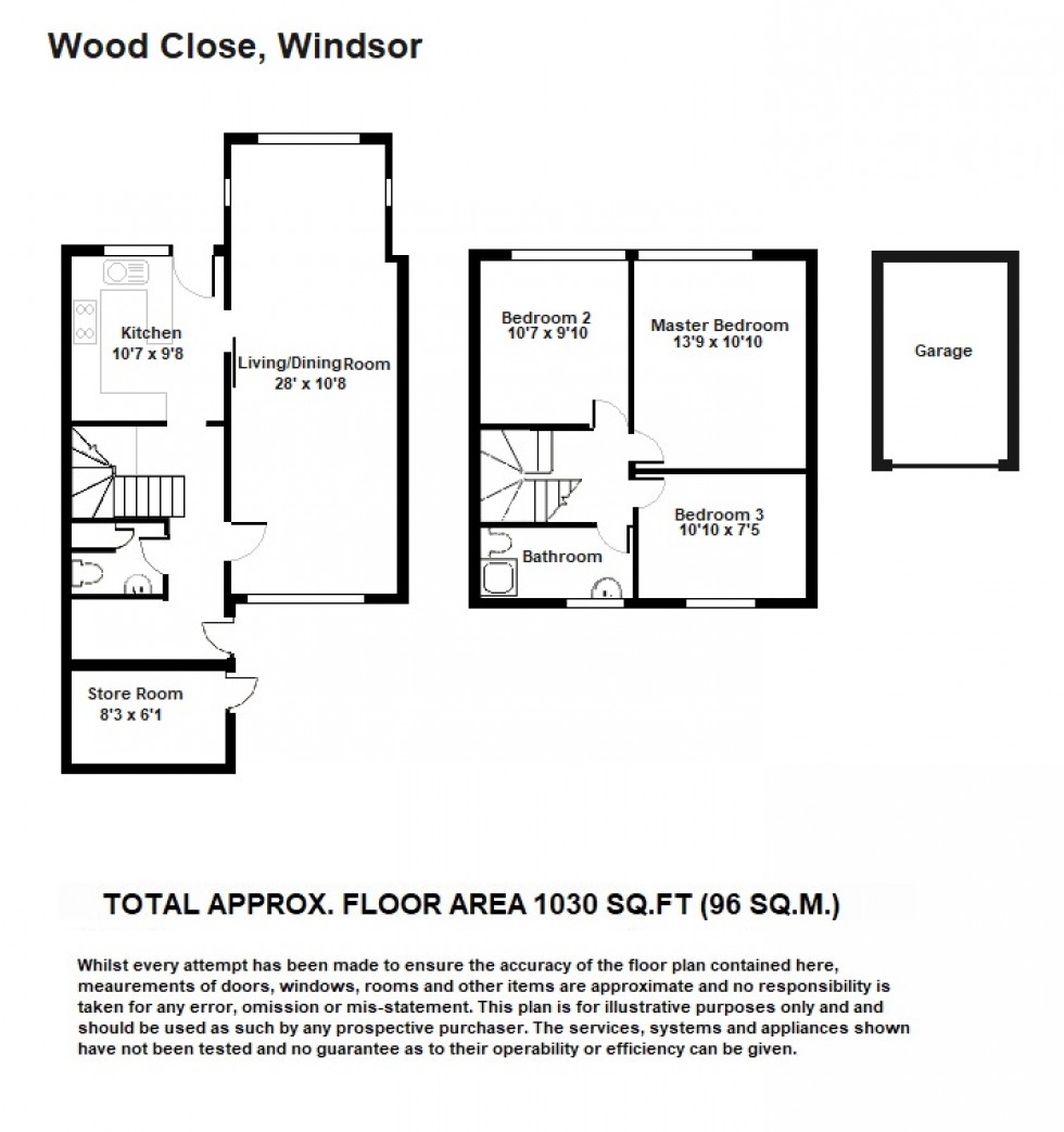 Floorplan for Windsor, Berkshire, SL4