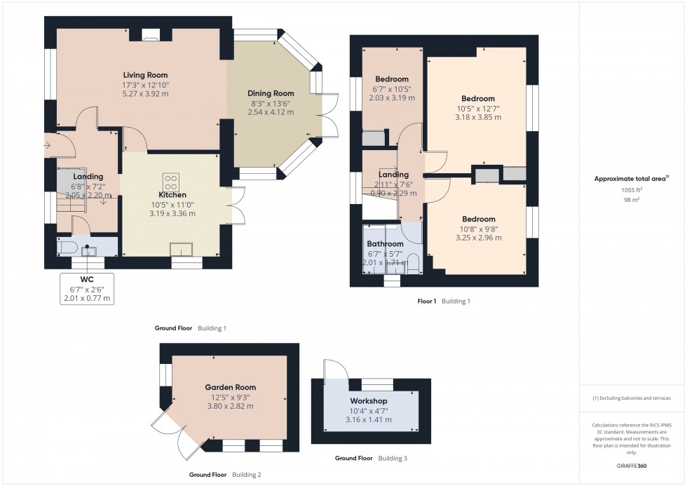Floorplan for Windsor, Berkshire, SL4