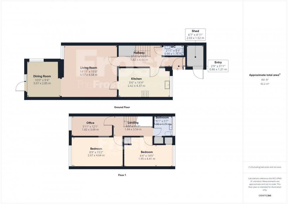 Floorplan for Windsor, Berkshire, SL4