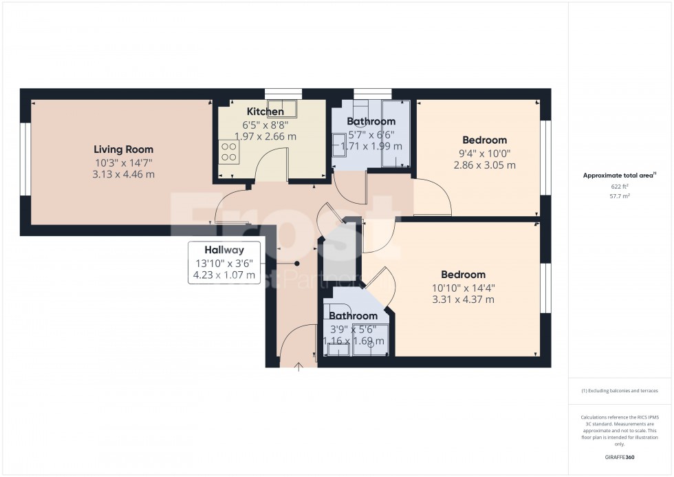 Floorplan for Windsor, Berkshire, SL4