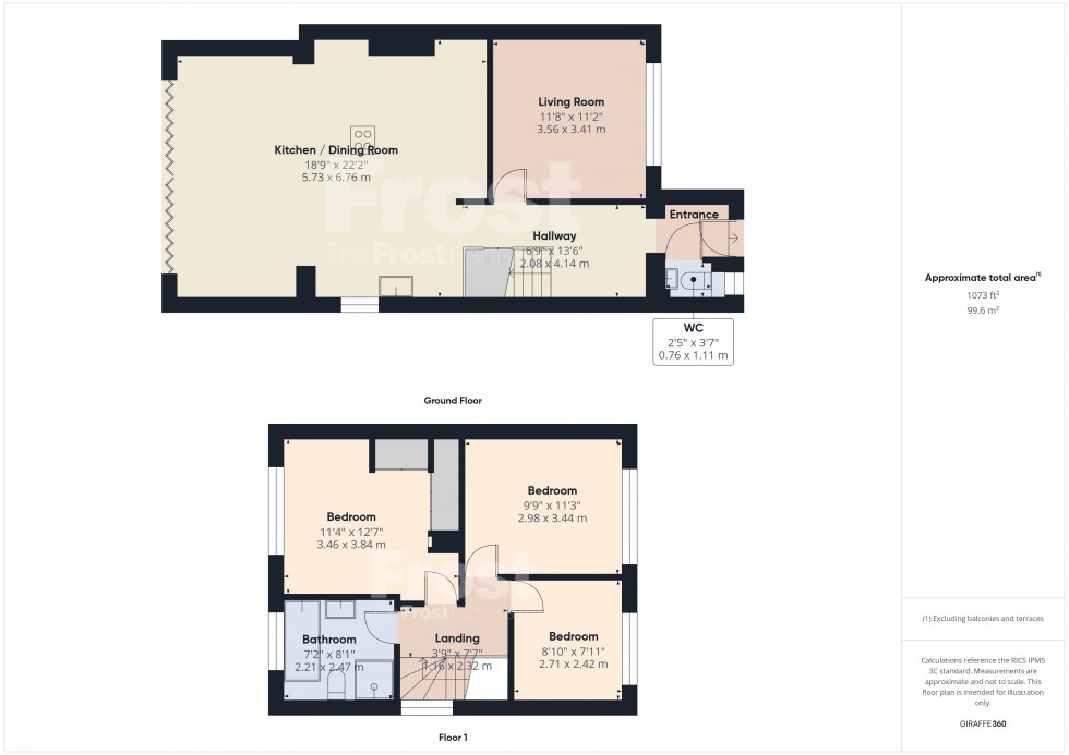 Floorplan for Old Windsor, Old Windsor, SL4