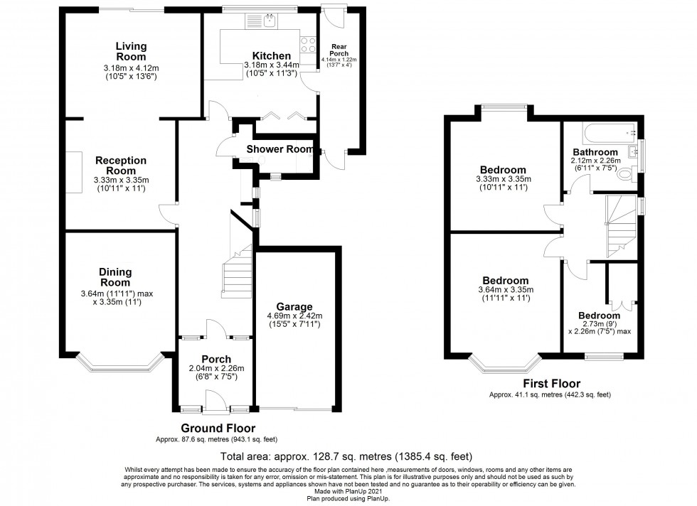 Floorplan for Eton Wick, Berkshire, SL4