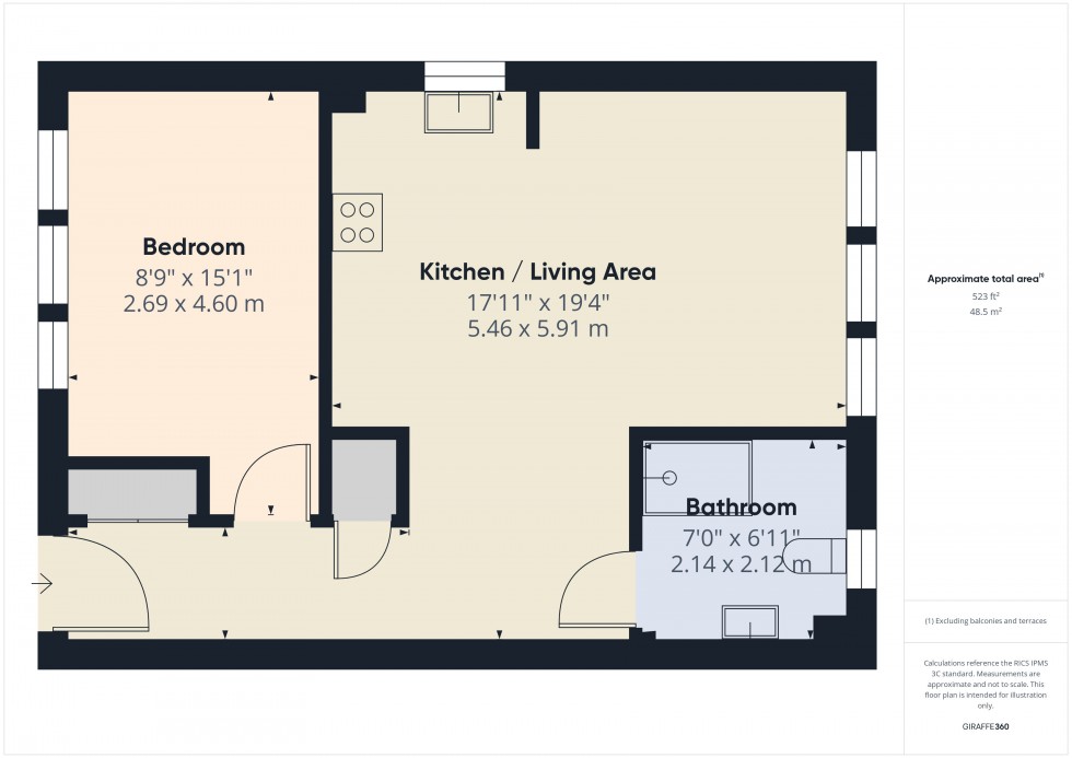 Floorplan for Windsor, Berkshire, SL4