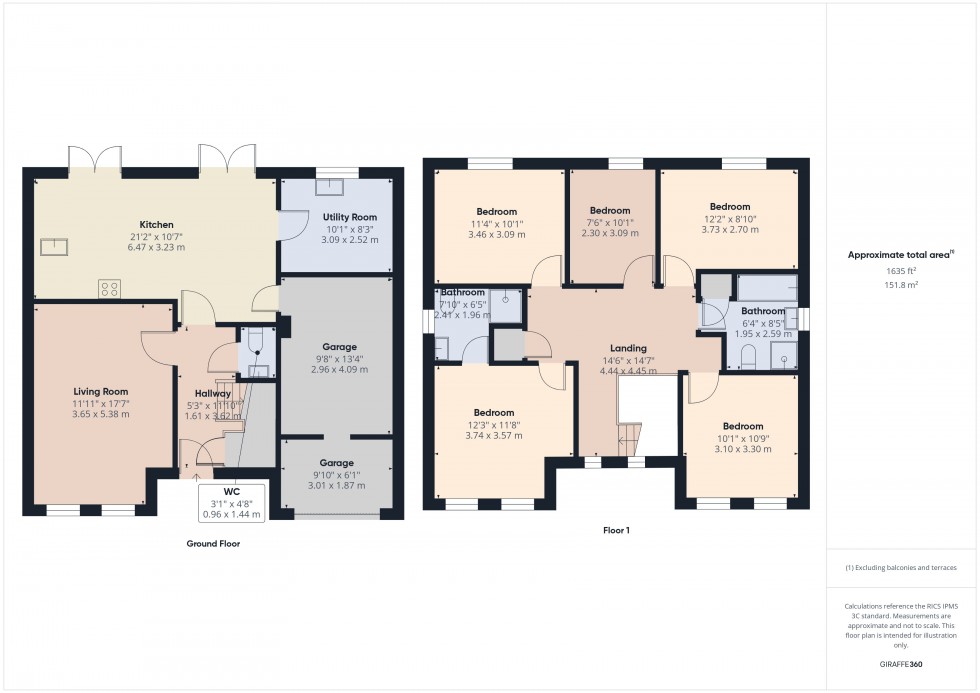 Floorplan for Maidenhead, Berkshire, SL6