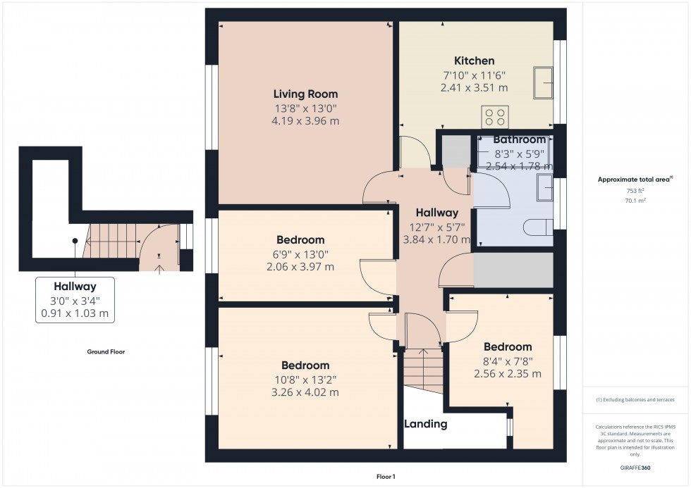 Floorplan for Windsor, Berkshire, SL4
