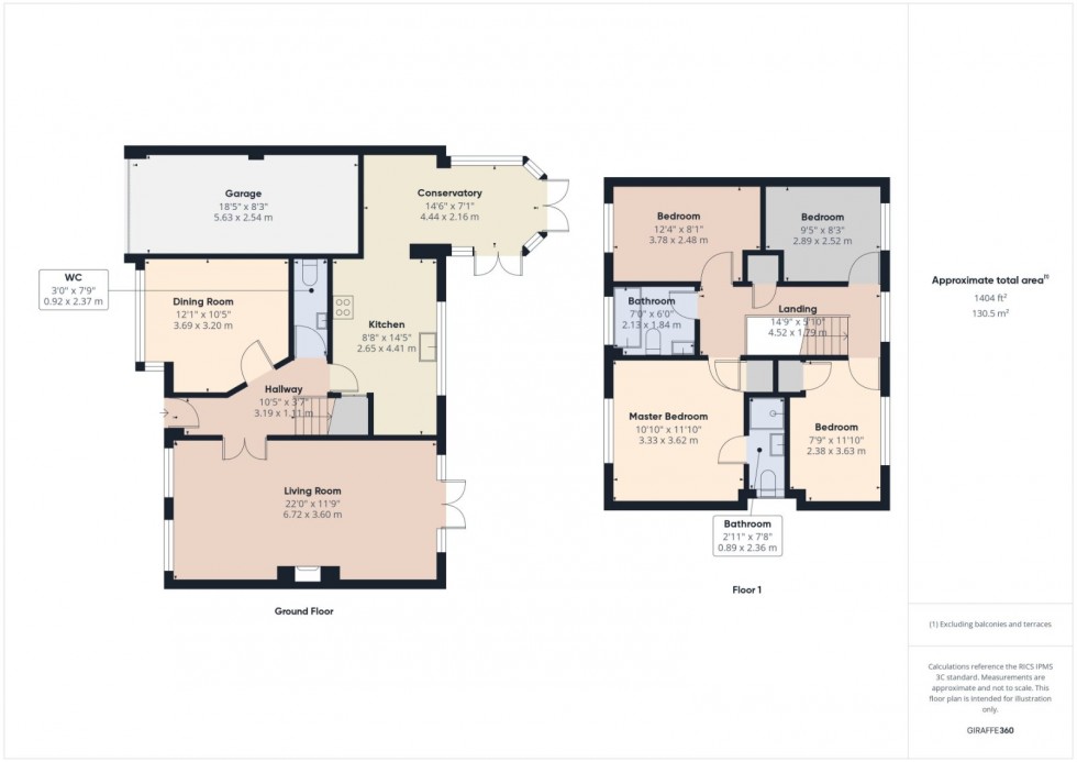 Floorplan for Old Windsor, Old Windsor, SL4