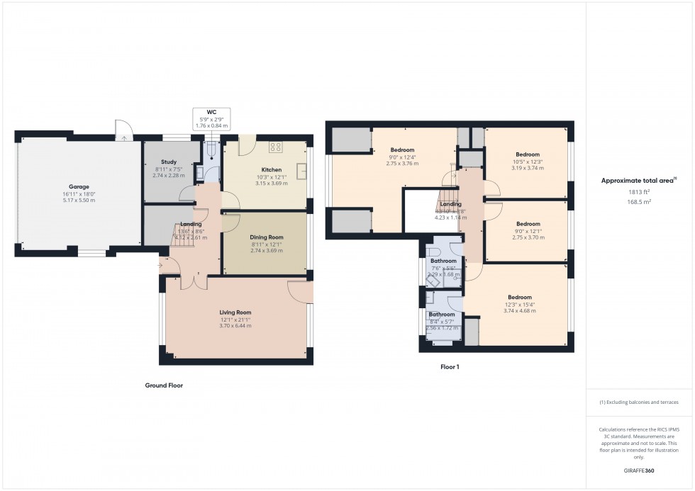 Floorplan for Datchet, Berkshire, SL3