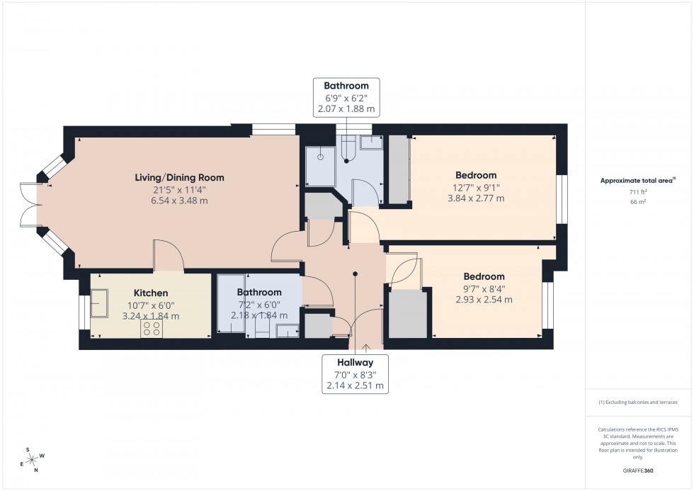 Floorplan for Windsor, Berkshire, SL4