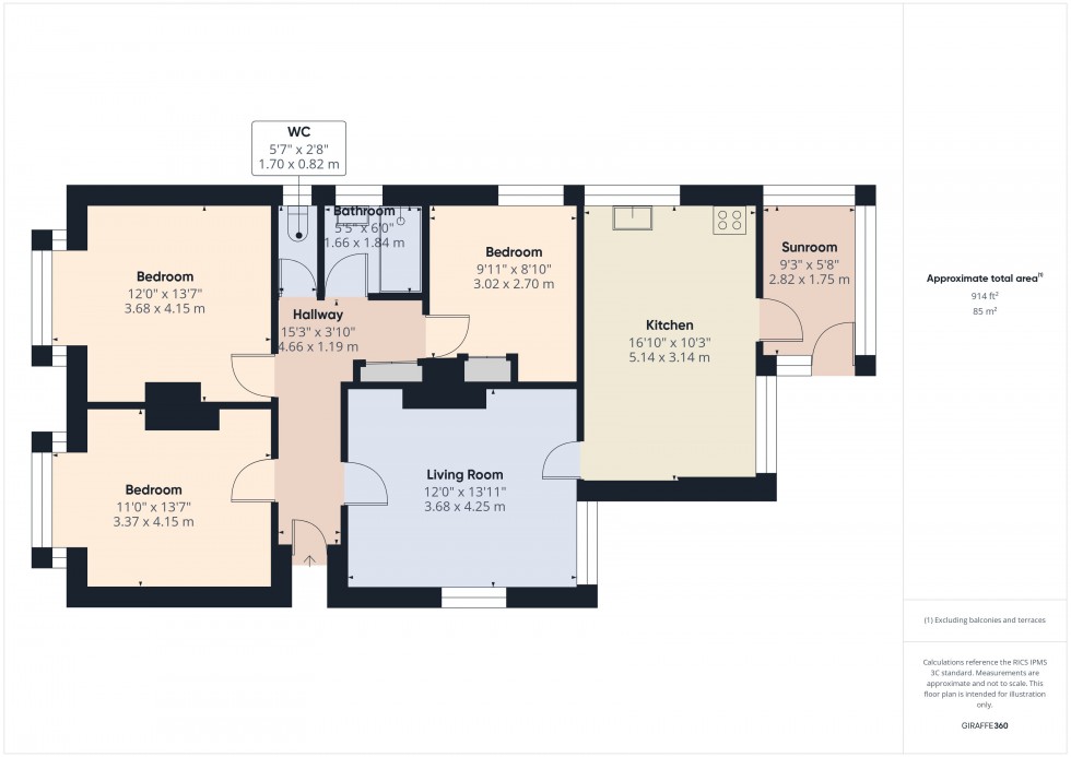 Floorplan for Eton Wick, Windsor, SL4