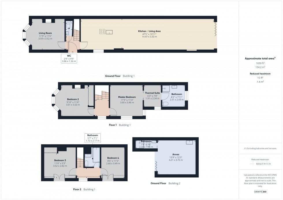 Floorplan for Old Windsor, Old Windsor, SL4
