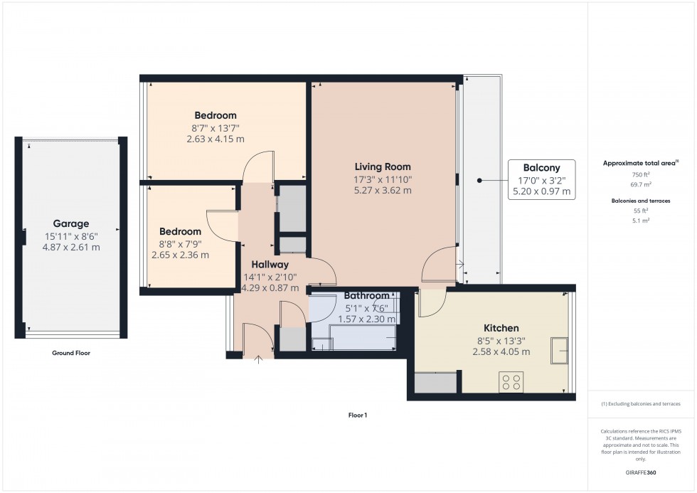 Floorplan for Ward Royal, Windsor, SL4