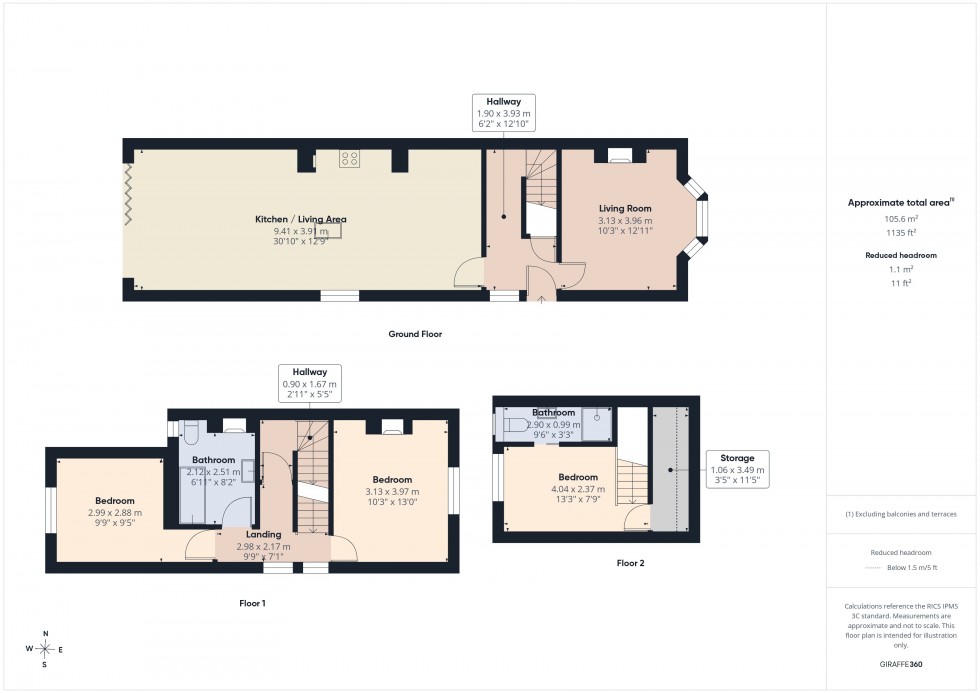 Floorplan for Old Windsor, Old Windsor, SL4