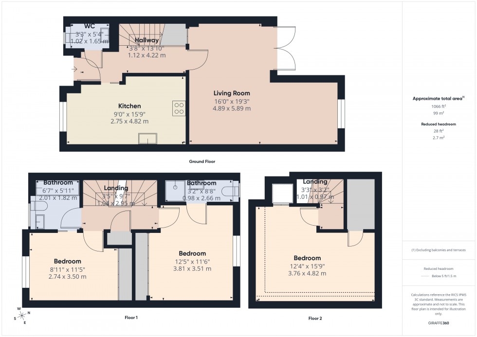 Floorplan for Eton Wick, Berkshire, SL4