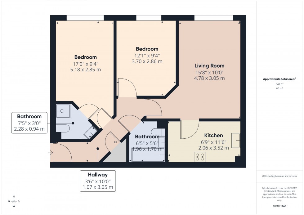 Floorplan for Windsor, Berkshire, SL4