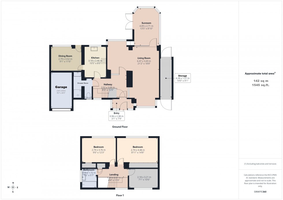 Floorplan for Windsor, Berkshire, SL4
