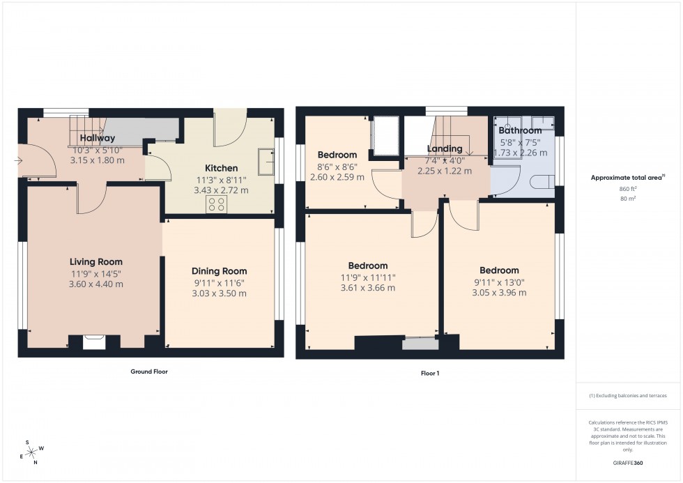 Floorplan for Windsor, Berkshire, SL4