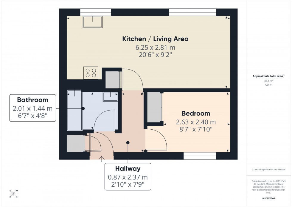 Floorplan for Windsor, Berkshire, SL4