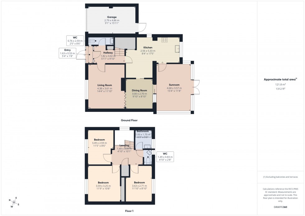 Floorplan for Windsor, Berkshire, SL4