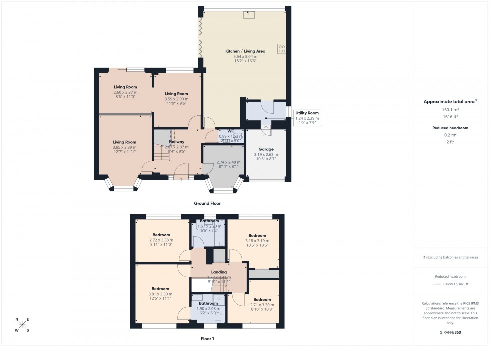 Floorplan for Windsor, Berkshire, SL4