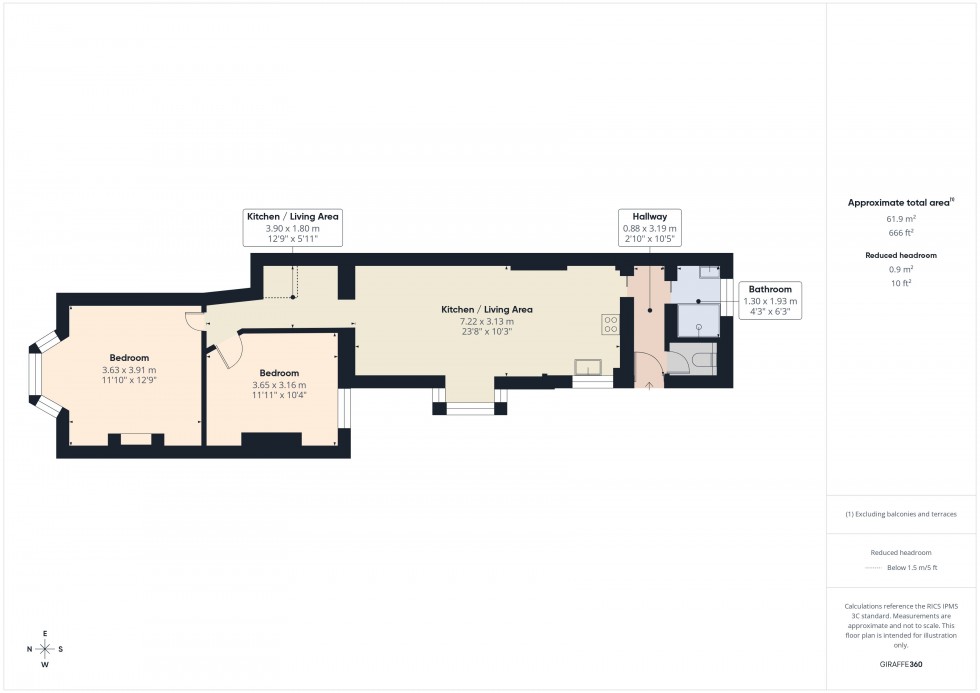 Floorplan for Windsor, Berkshire, SL4
