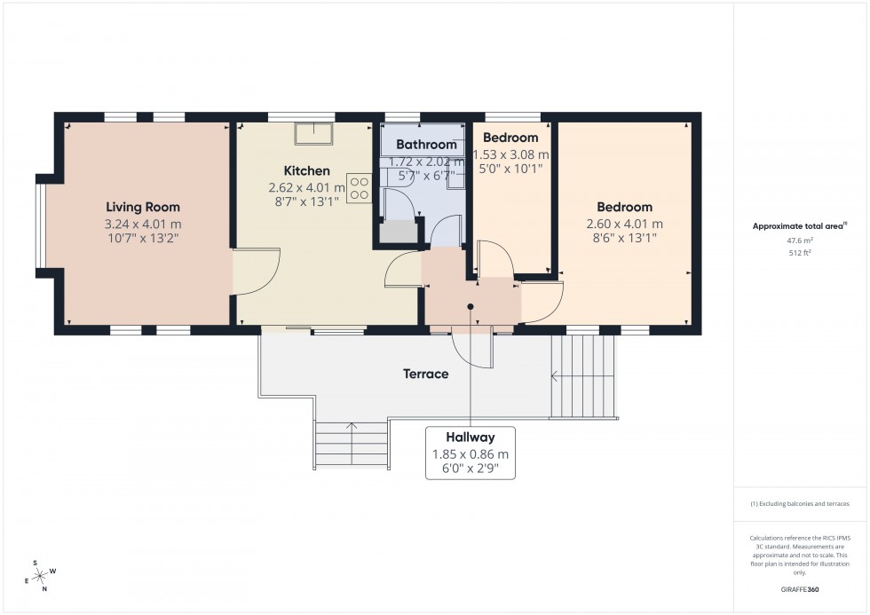 Floorplan for Huxtable Gardens, Bray, SL6