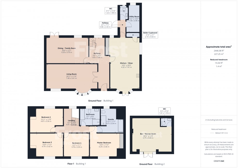 Floorplan for Wraysbury, Berkshire, TW19
