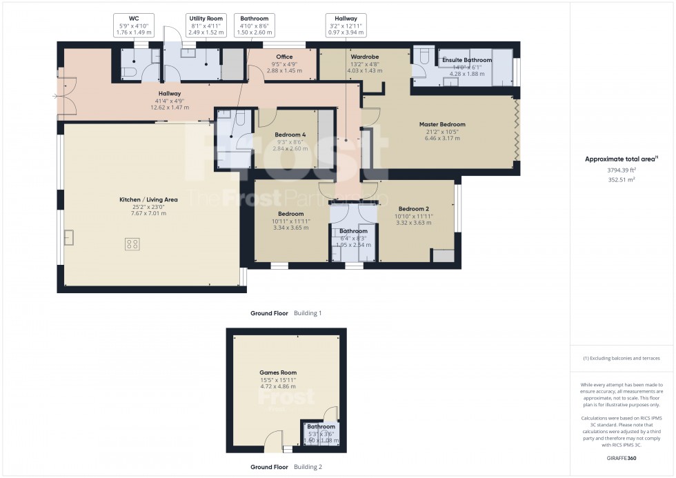 Floorplan for Wraysbury, Berkshire, TW19