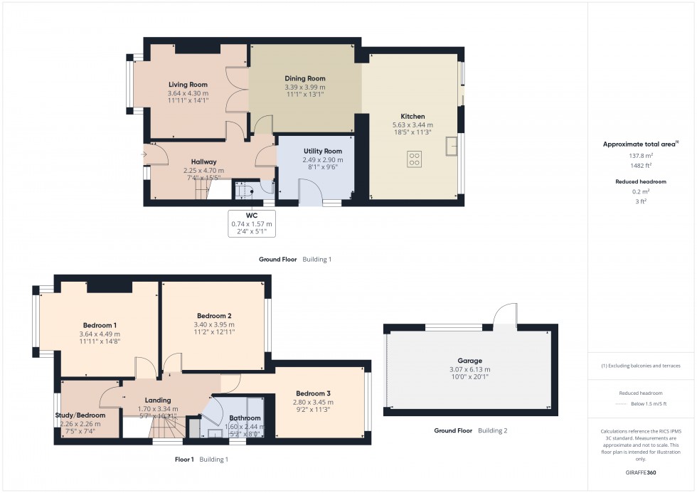 Floorplan for Wraysbury, Berkshire, TW19