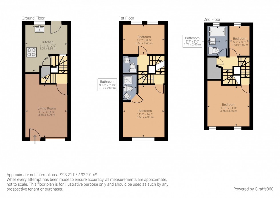Floorplan for Wraysbury, Berkshire, TW19