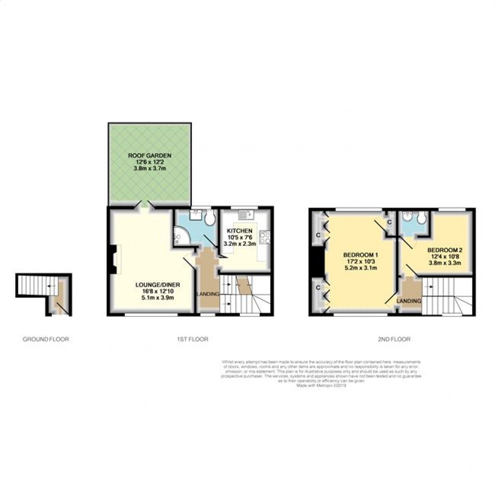 Floorplan for Stanwell, Middlesex, TW19