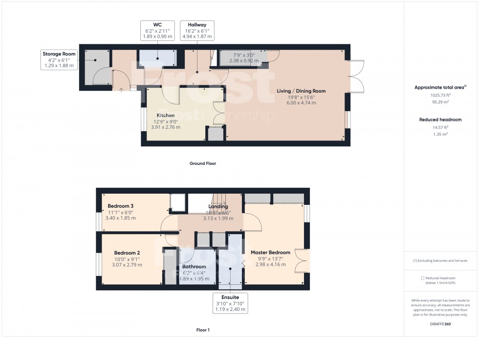 Floorplan for Staines-upon-Thames, Surrey, TW18