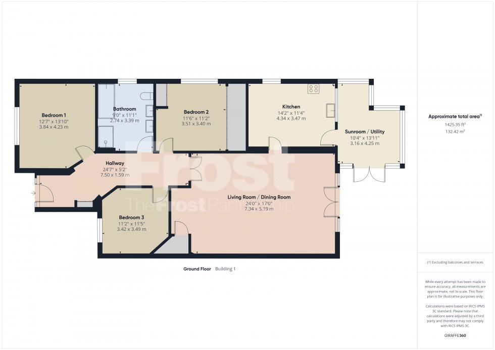 Floorplan for Wraysbury, Berkshire, TW19