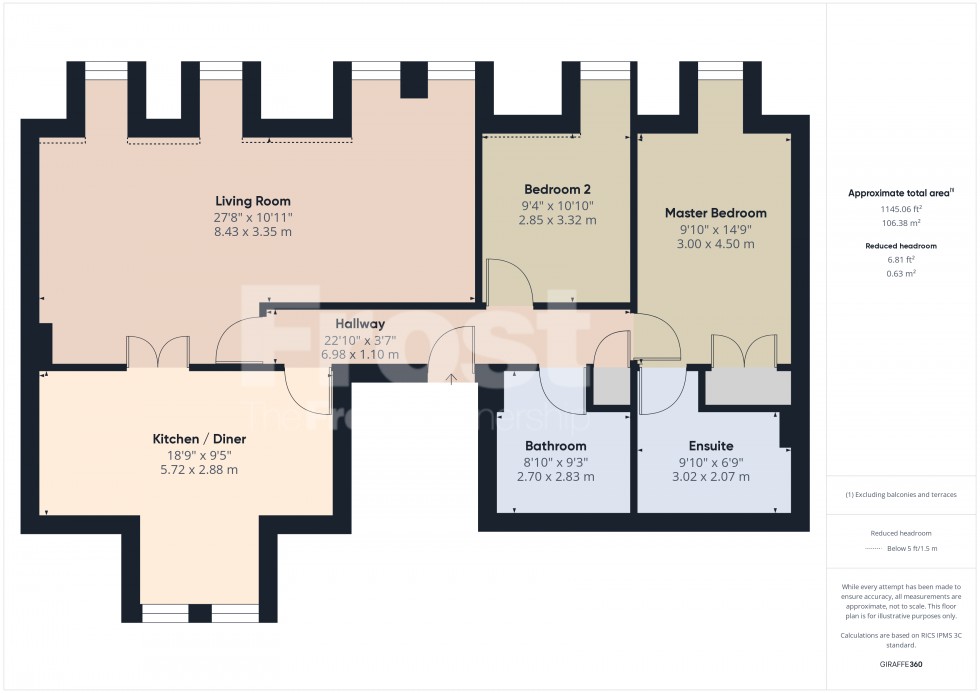 Floorplan for Wraysbury, Berkshire, TW19
