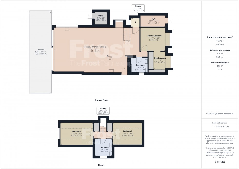 Floorplan for Wraysbury, Staines-upon-Thames, TW19