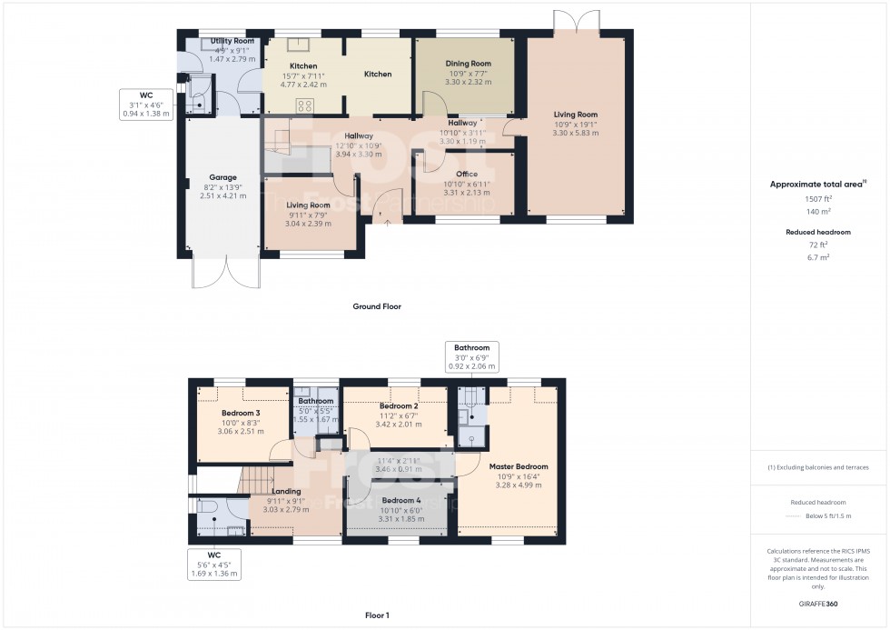 Floorplan for Wraysbury, Berkshire, TW19