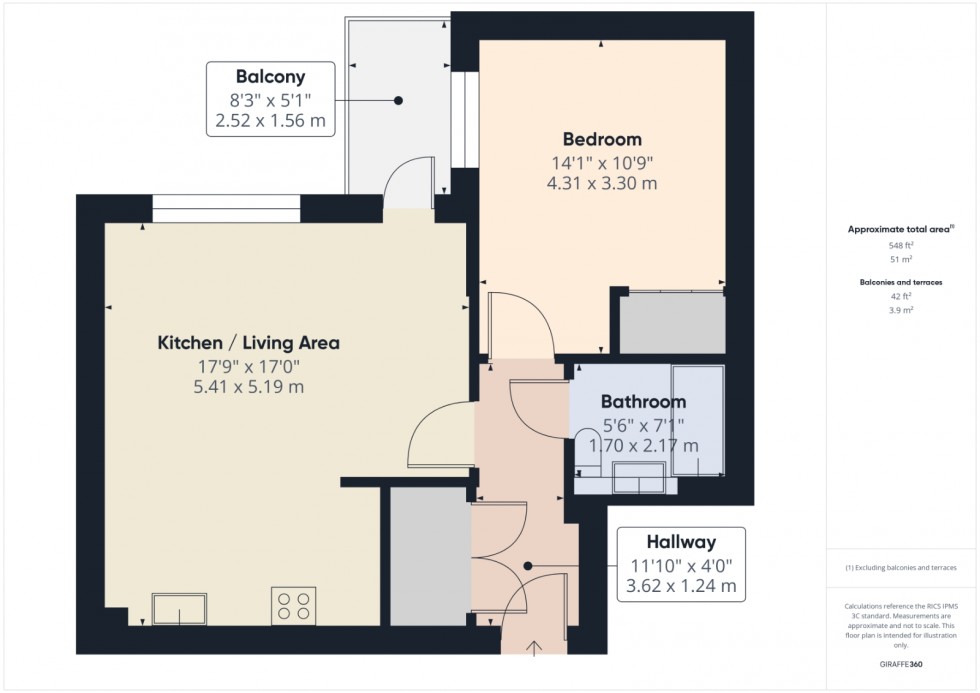 Floorplan for Ashford, Surrey, TW15