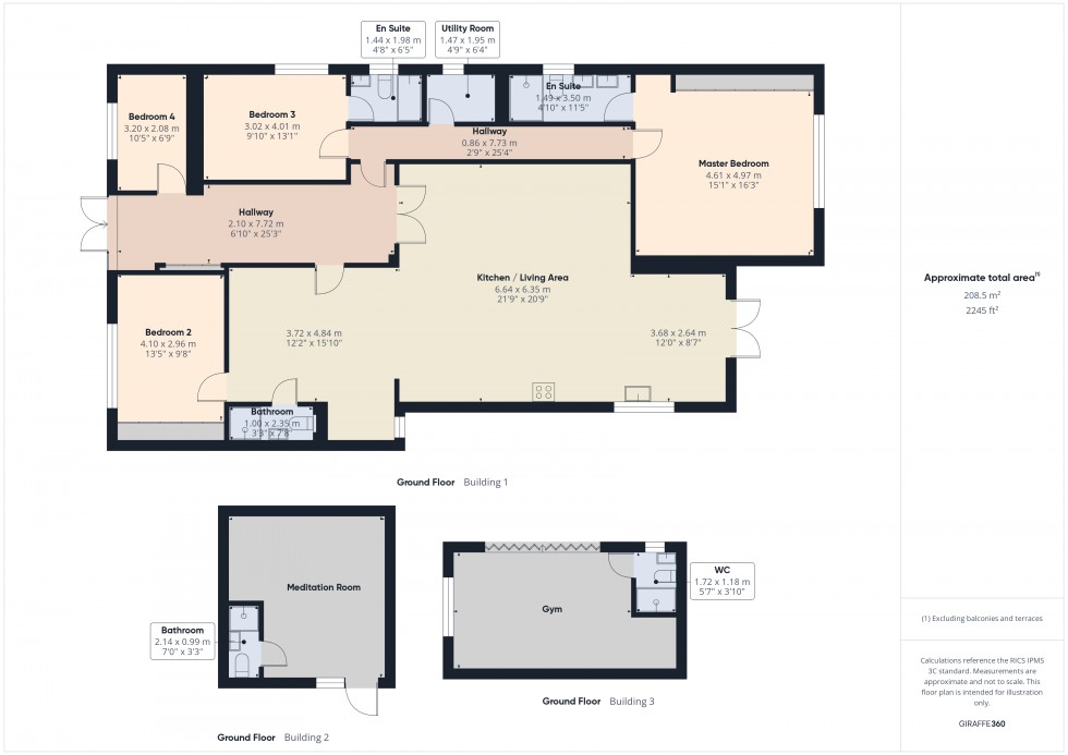 Floorplan for Wraysbury, Berkshire, TW19