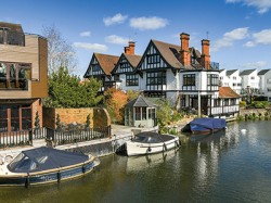 Along the river from Staines-upon-Thames to Marlow.