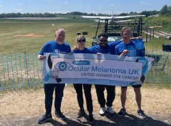 Braving the jump for charity!