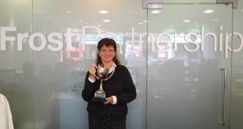 Determination and teamwork nets Team Frost the Estate Agents Cup