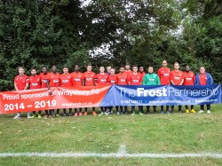 Wraysbury FC unveils sponsorship banners with 4-2 win