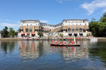 Along the river from Staines-upon-Thames to Windsor and beyond